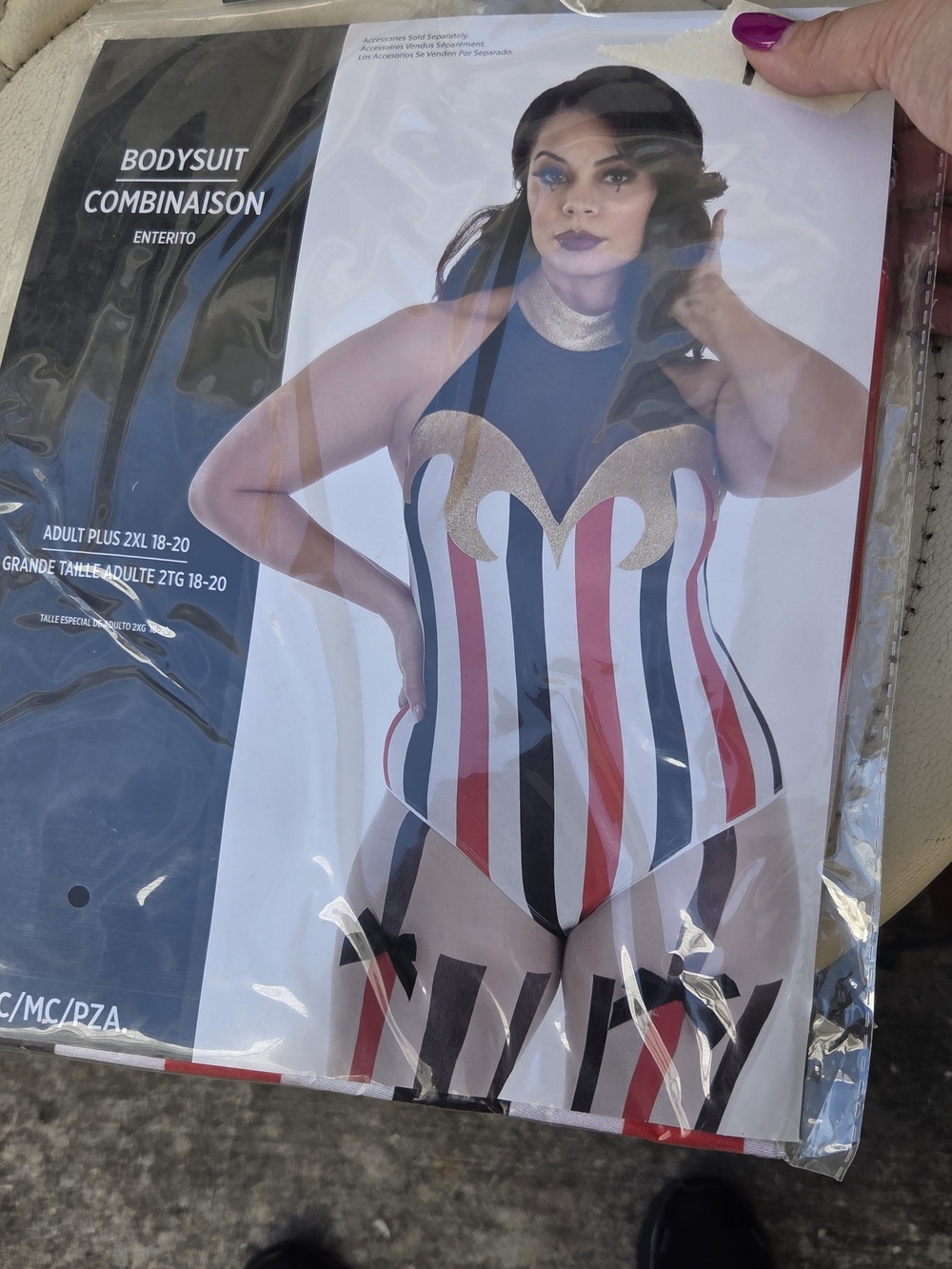 Circus Women's Bodysuit costume in plus size (2XL 18-20) XXL #cosplay #superhero